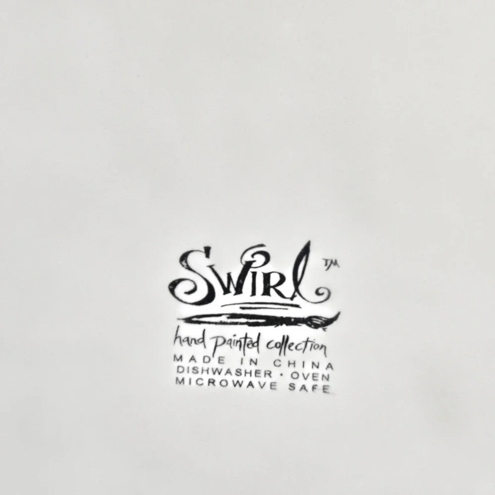 Swirl Hand Painted Collection add touch